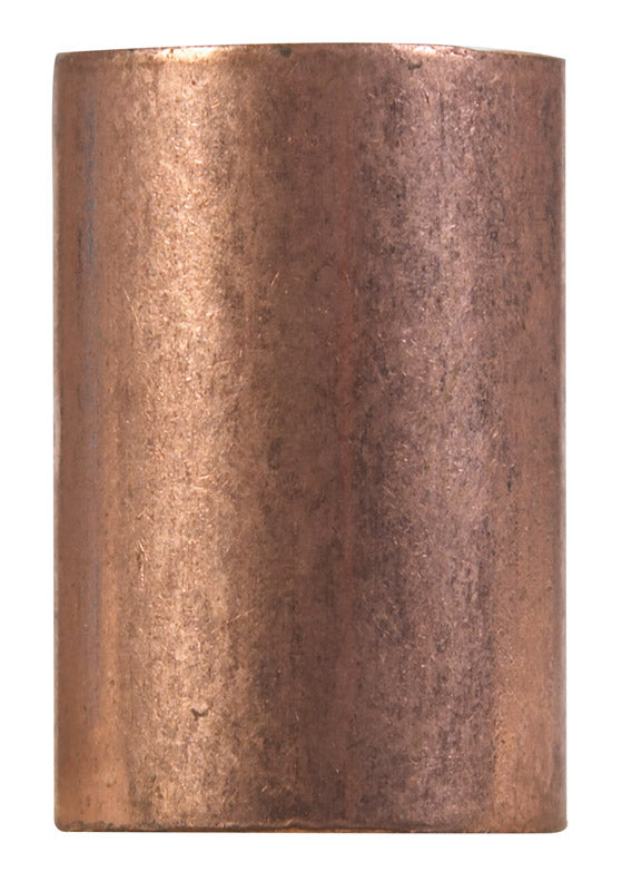 NIBCO - NIBCO 5/8 in. Sweat X 5/8 in. D Sweat Copper Coupling with Stop 1 pk