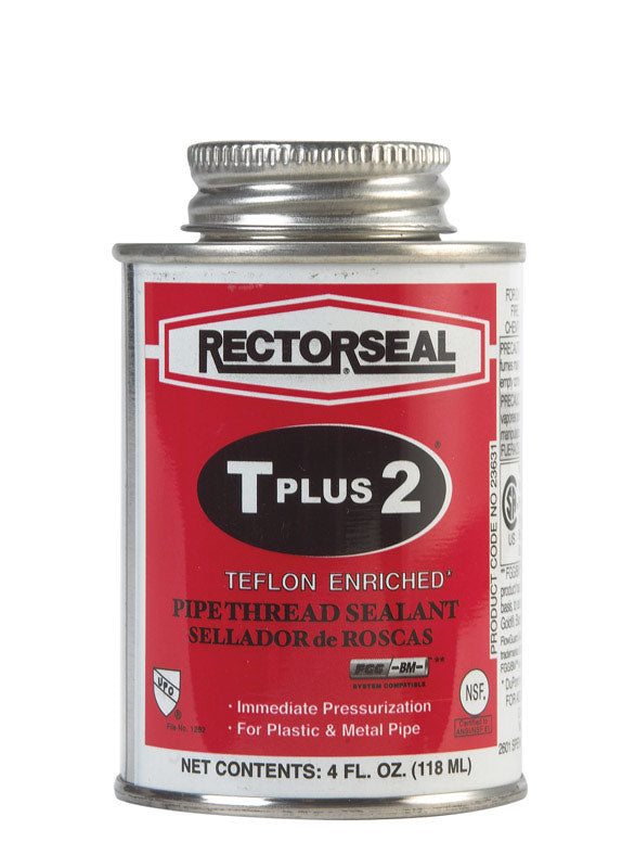 RECTORSEAL - Rectorseal White Pipe Thread Sealant 4 oz