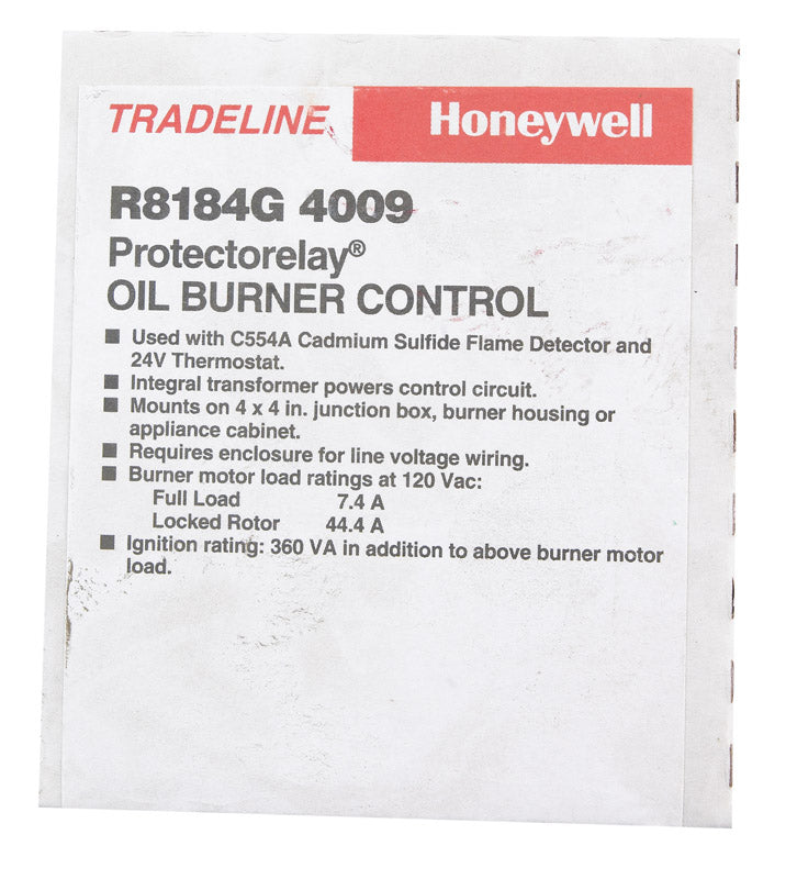 HONEYWELL - Honeywell 120 V Oil Burner Control