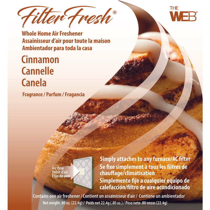 WEB - Web FilterFresh Cinnamon Scent Air Freshener 0.8 oz Gel