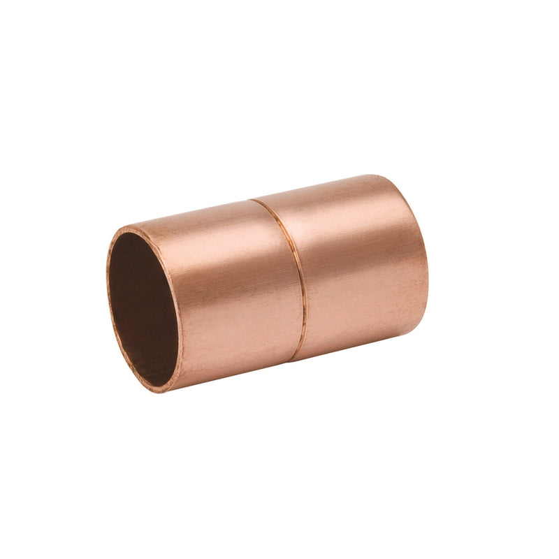 NIBCO - NIBCO 3/4 in. Sweat X 3/4 in. D Sweat Copper Coupling with Stop 10 pk