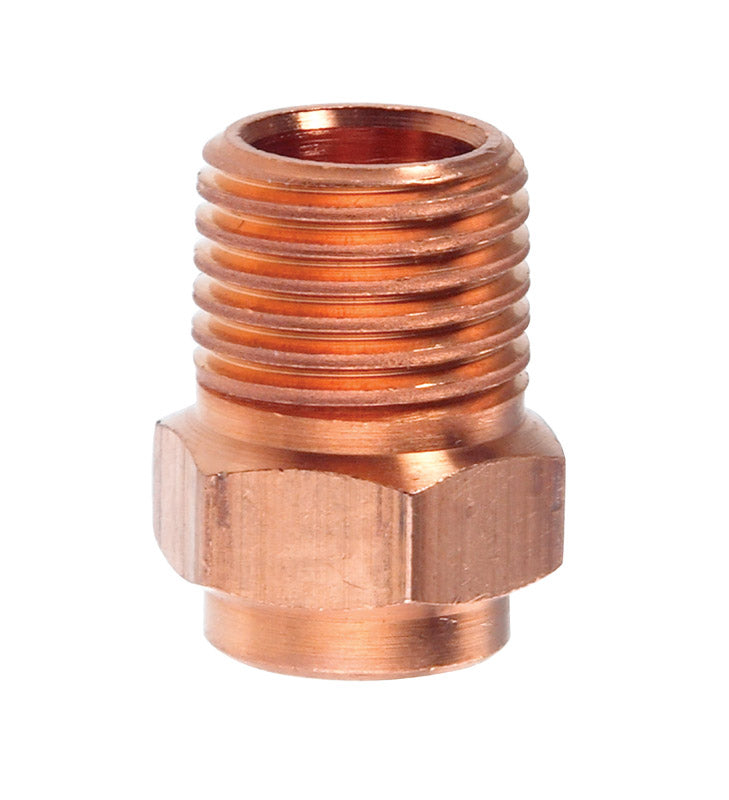 NIBCO - Nibco 1/2 in. Sweat X 1/2 in. D MPT Copper Male Adapter 10 pk