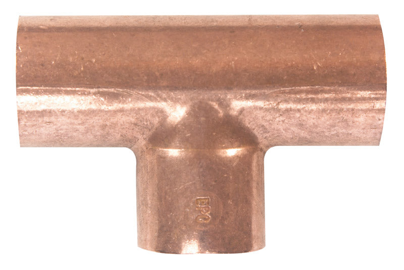 NIBCO - NIBCO 3/4 in. Copper Sweat X 3/4 in. D Copper Sweat Copper Tee 10 pk