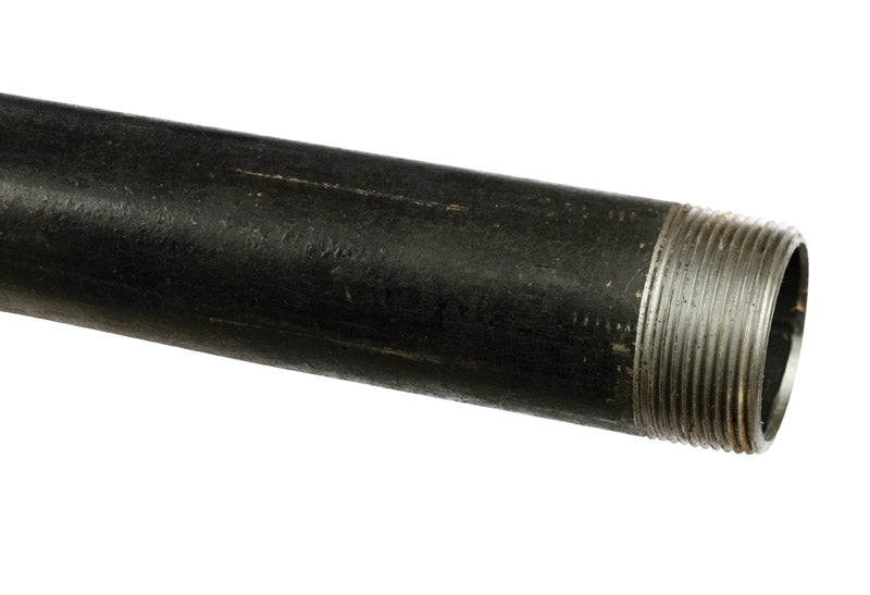 B&K MUELLER - B&K Mueller 1-1/2 in. D X 60 in. L Black Steel Pre-Cut Pipe