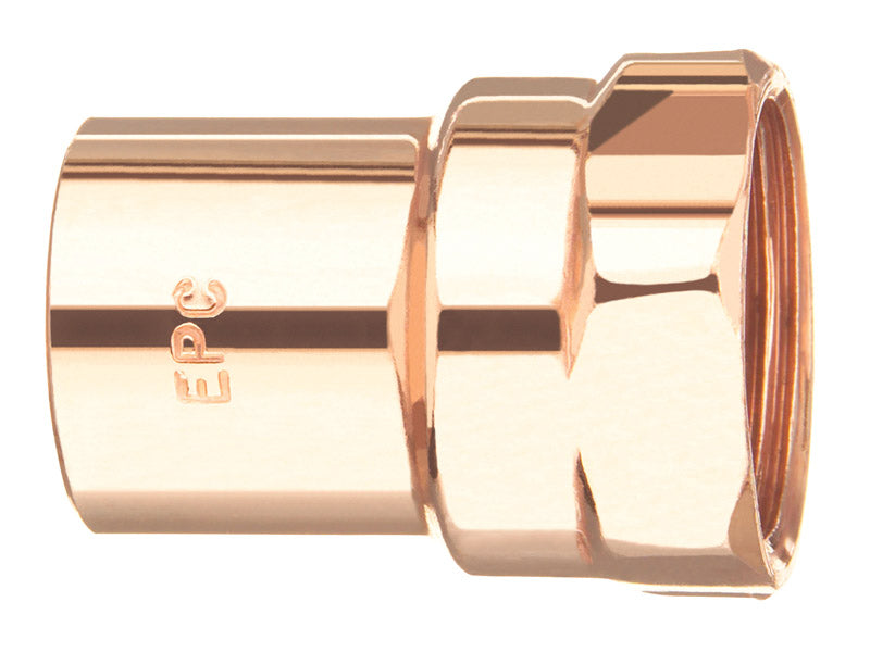 NIBCO - Nibco 1/2 in. Copper X 1/2 in. D FPT Copper Street Adapter 1 pk