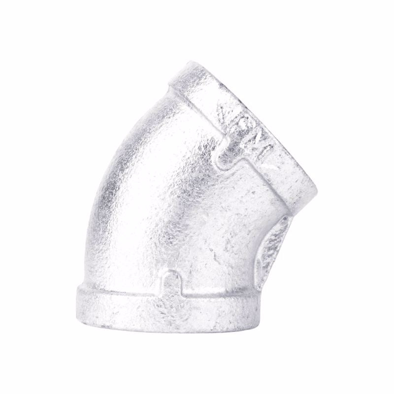 B & K - STZ Industries 1/8 in. FIP each X 1/8 in. D FIP Galvanized Malleable Iron 45 Degree Elbow
