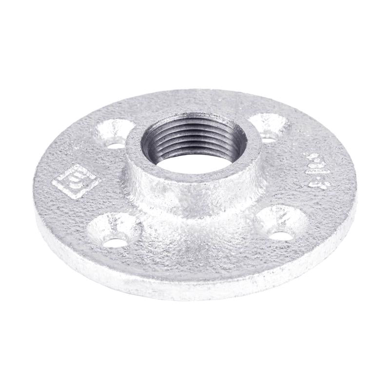 B & K - STZ Industries 1-1/2 in. FIP each Galvanized Malleable Iron Floor Flange