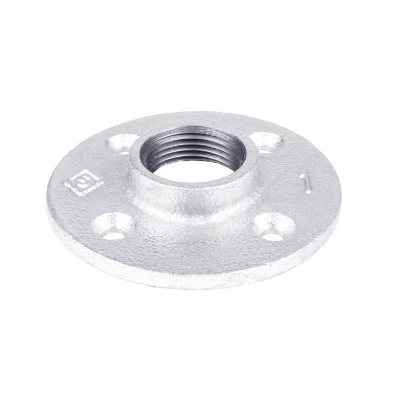 B & K - STZ Industries 2 in. FIP each Galvanized Malleable Iron Floor Flange