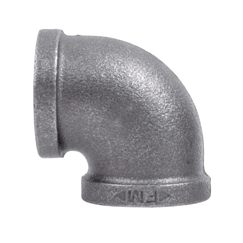 B & K - STZ Industries 1/4 in. FIP each X 1/4 in. D FIP Black Malleable Iron 90 Degree Elbow
