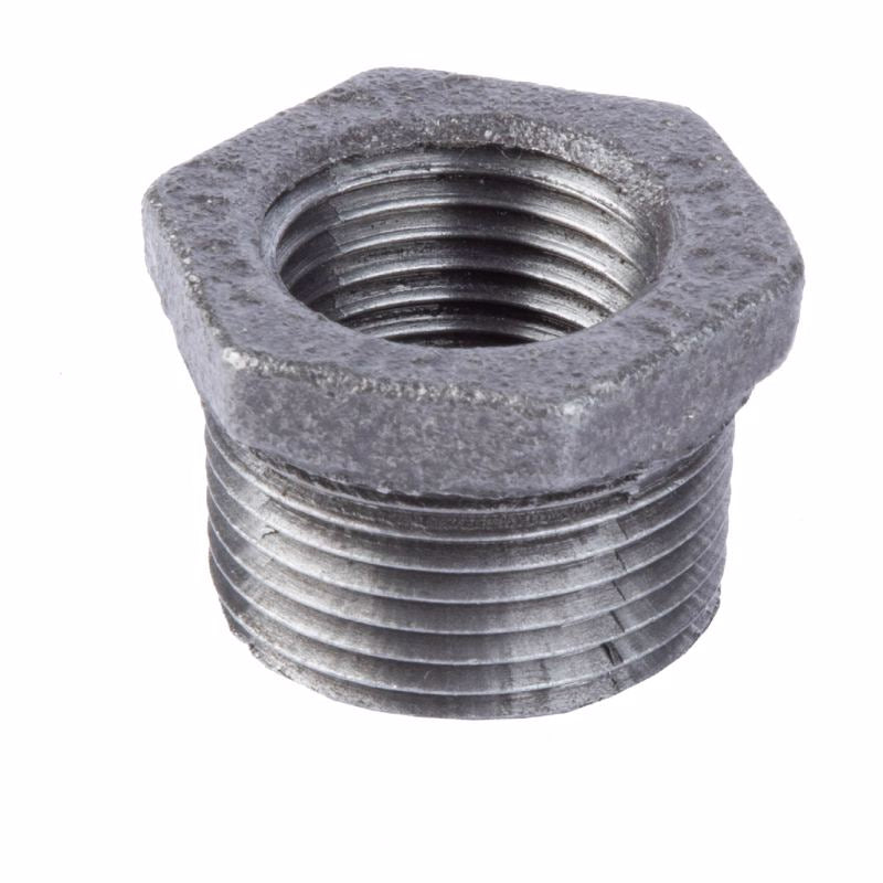 B & K - STZ Industries 1-1/4 in. MIP each X 1 in. D FIP Black Malleable Iron Hex Bushing