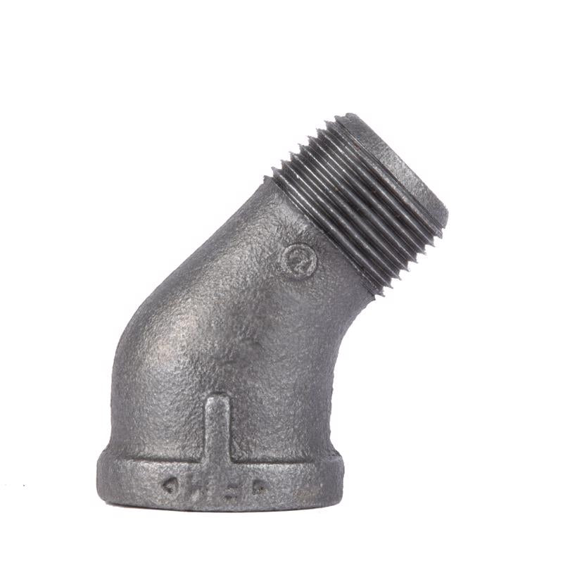 B & K - STZ Industries 1/8 in. MIP each X 1/8 in. D FIP Black Malleable Iron 45 degree Street Elbow