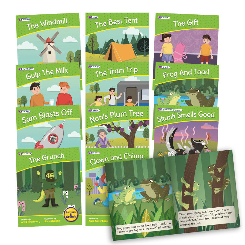 JUNIOR LEARNING - Letters & Sounds Phase 4 Set 2 Fiction