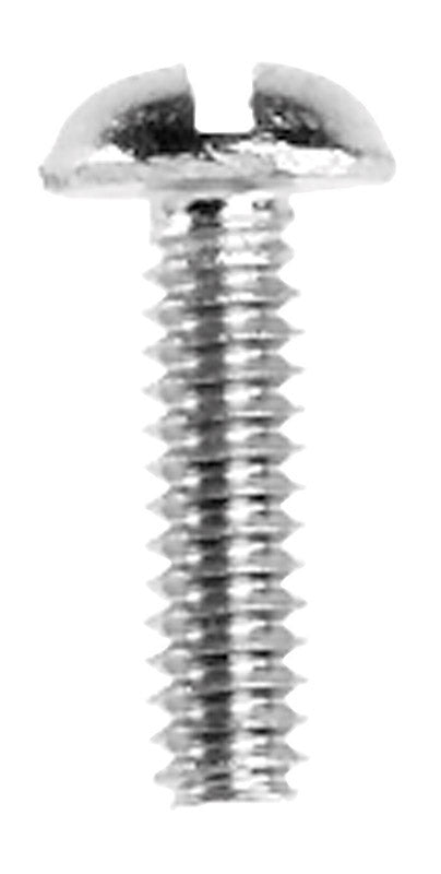 DANCO - Danco No. 6-32 X 1/2 in. L Slotted Round Head Brass Bibb Screw - Case of 5