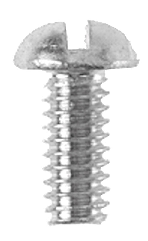 DANCO - Danco No. 8-32 X 3/8 in. L Slotted Round Head Brass Bibb Screw - Case of 5