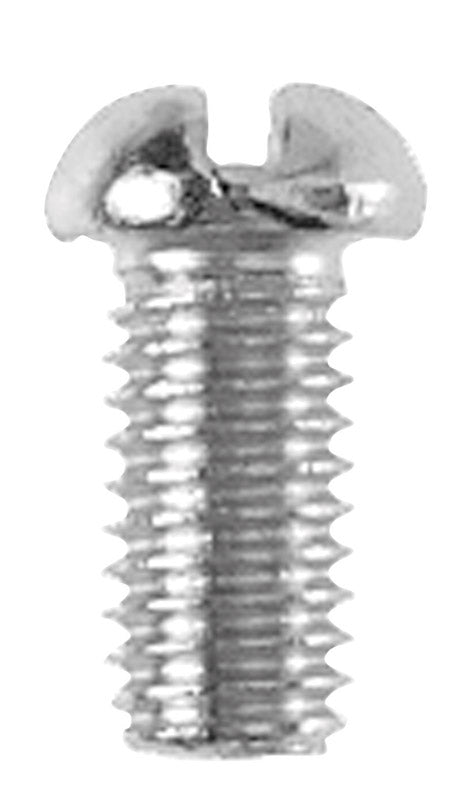 DANCO - Danco No. 10-32 X 3/8 in. L Slotted Round Head Brass Bibb Screw - Case of 5