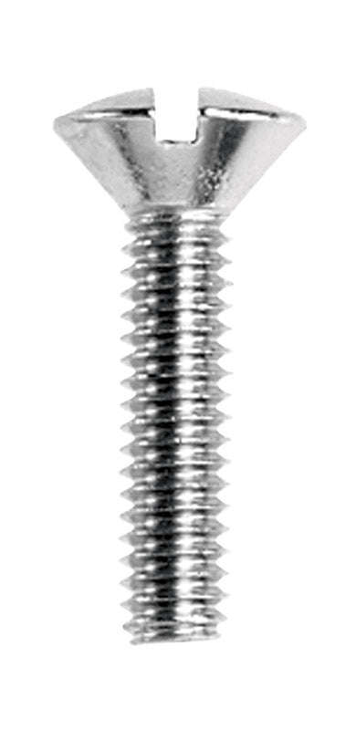 DANCO - Danco No. 8-32 X 3/4 in. L Slotted Oval Head Brass Faucet Handle Screw 1 pk - Case of 5