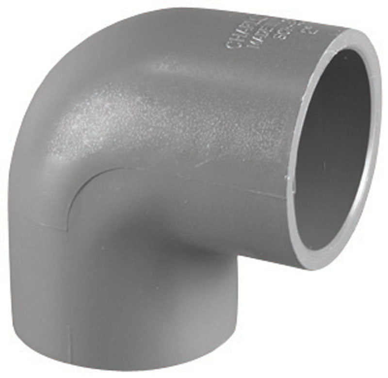 CHARLOTTE PIPE - Charlotte Pipe Schedule 80 2 in. Slip X 2 in. D Slip PVC Elbow 1 pk [PVC 08300 2000]