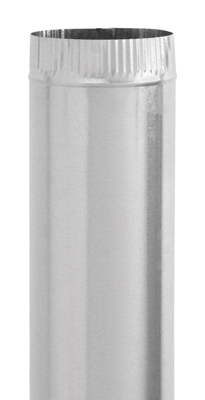 IMPERIAL - Imperial 7 in. D X 24 in. L Galvanized Steel Furnace Pipe - Case of 10 [GV0394]