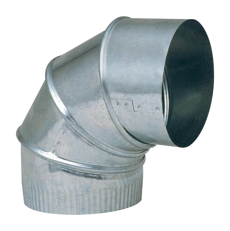 IMPERIAL - Imperial 3 in. D X 3 in. D Adjustable 90 deg Galvanized Steel Stove Pipe Elbow - Case of 8