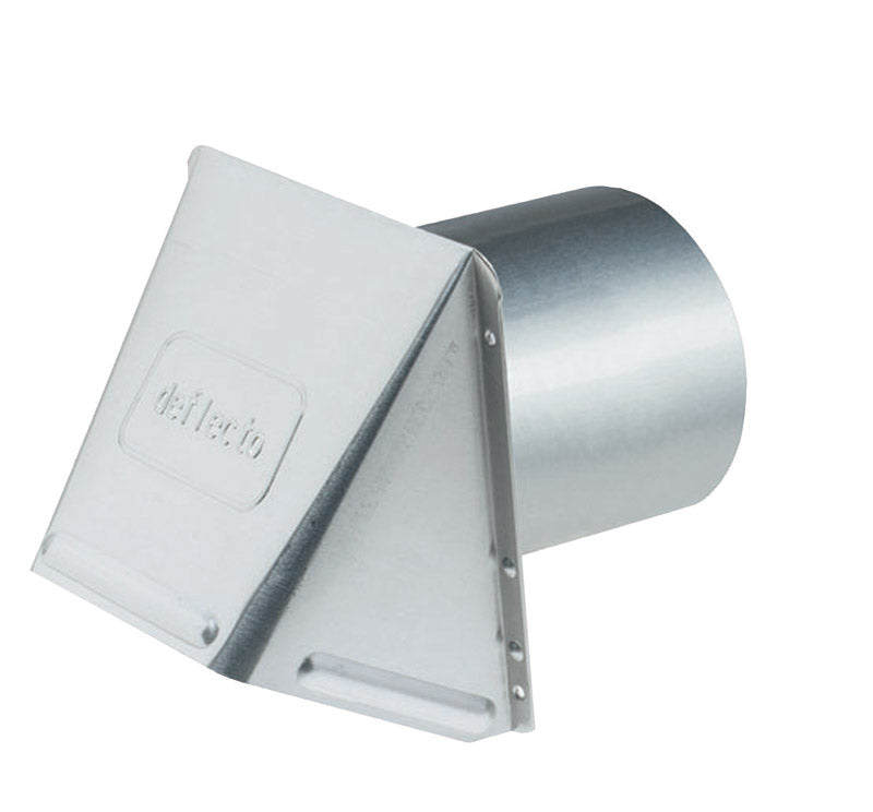 DEFLECTO - Deflect-O 6 in. D Aluminum Wall Cap With Damper