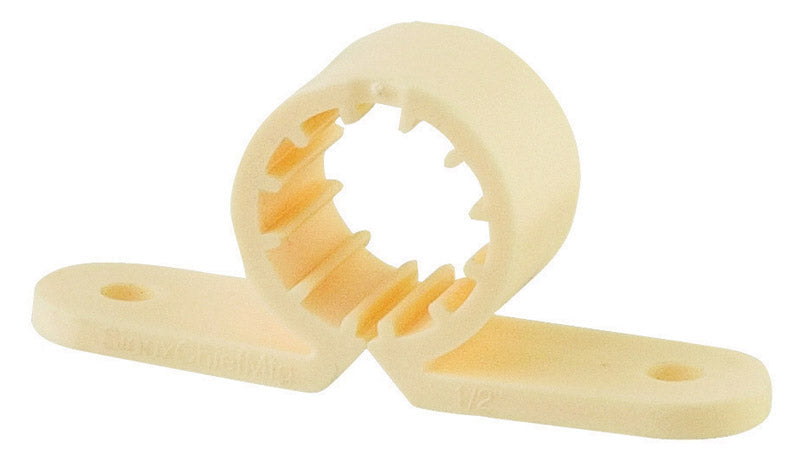 SIOUX CHIEF - Sioux Chief EZGlide 3/4 in. Natural Plastic Pipe Clamps