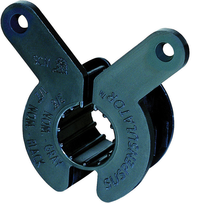 SIOUX CHIEF - Sioux Chief Suspensulator 3/4 in. Black Plastic Suspension Pipe Clamps