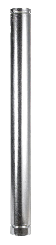 SELKIRK - Selkirk 4 in. D X 48 in. L Aluminum Round Gas Vent Pipe - Case of 2