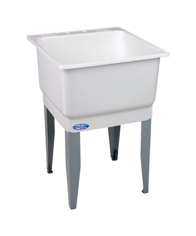 MUSTEE - Mustee Utilatub 23 in. W X 25 in. D Single Polypropylene Laundry Tub [14]