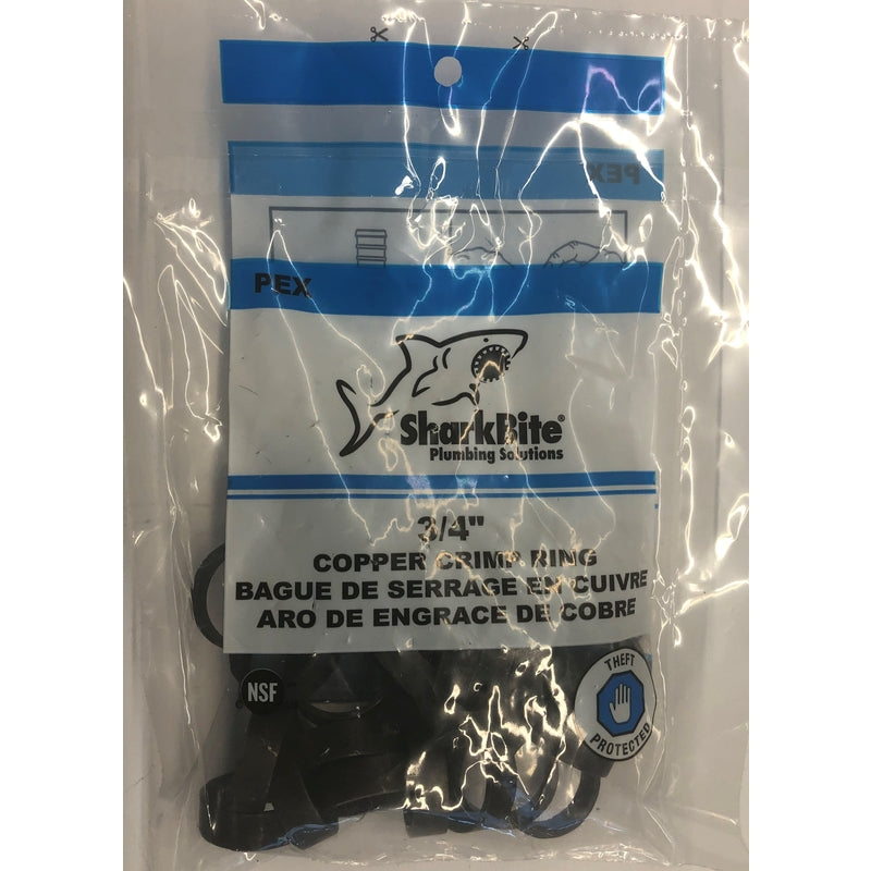 SHARKBITE - SharkBite 3/4 in. PEX X 3/4 in. D PEX Copper Crimp Ring