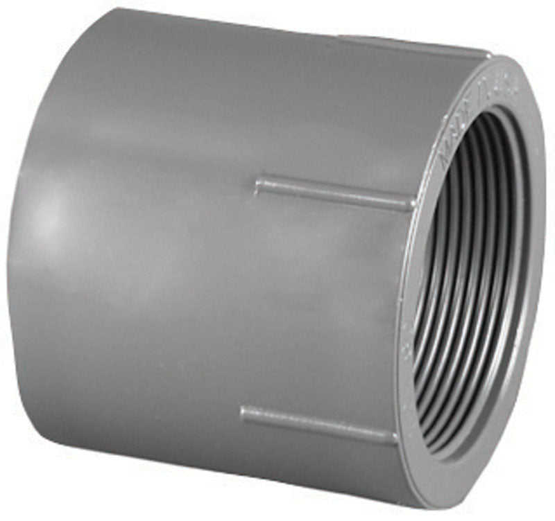 CHARLOTTE PIPE - Charlotte Pipe Schedule 80 1-1/2 in. Slip X 1-1/2 in. D FPT PVC Pipe Adapter 1 pk