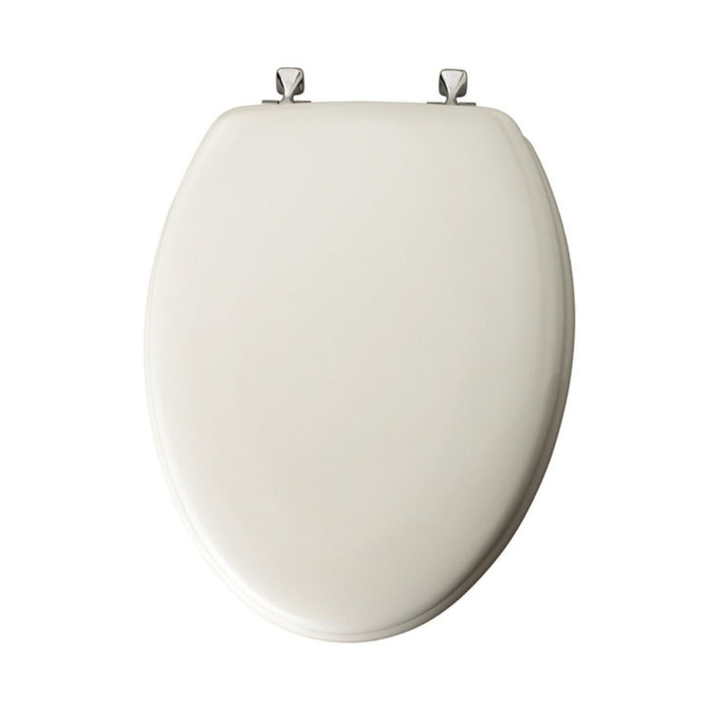 BEMIS - Bemis Elongated White Molded Wood Toilet Seat [144CP-000]