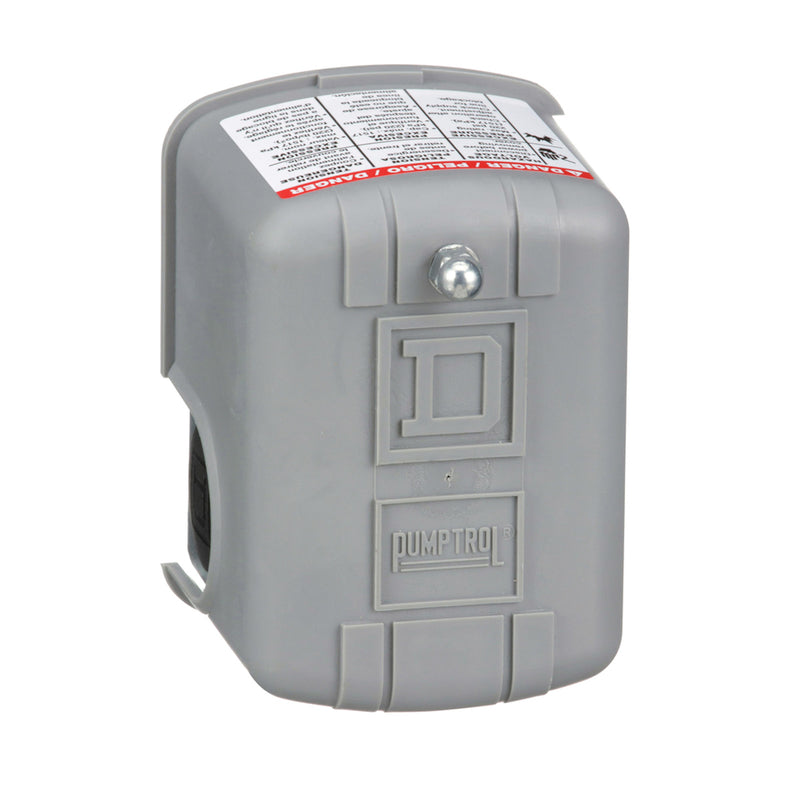 SQUARE D - Square D Pumptrol 80 psi 100 psi Pressure Switch