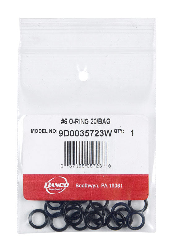 DANCO - Danco 7/16 in. D X 5/16 in. D Rubber O-Ring 20 pk