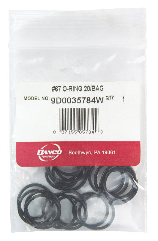 DANCO - Danco 0.81 in. D X 0.69 in. D Rubber O-Ring 20 pk