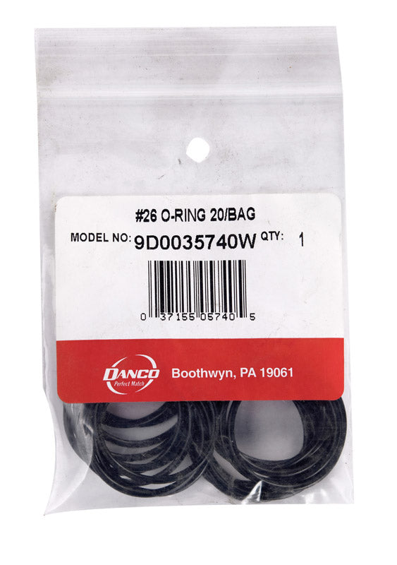 DANCO - Danco 1-3/16 in. D X 1-1/16 in. D Rubber O-Ring 20 pk