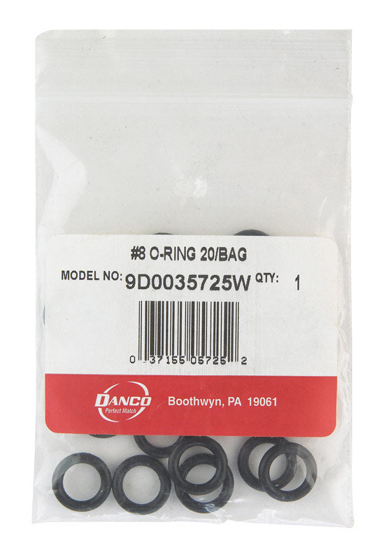 DANCO - Danco 9/16 in. D X 3/8 in. D Rubber O-Ring 20 pk