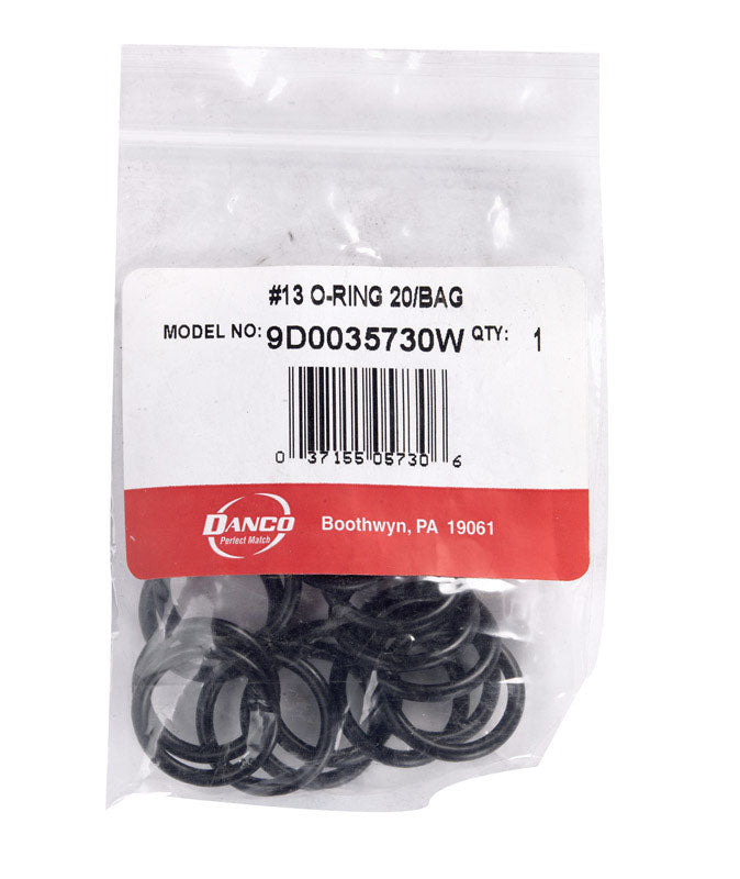 DANCO - Danco 0.88 in. D X 0.69 in. D Rubber O-Ring 20 pk