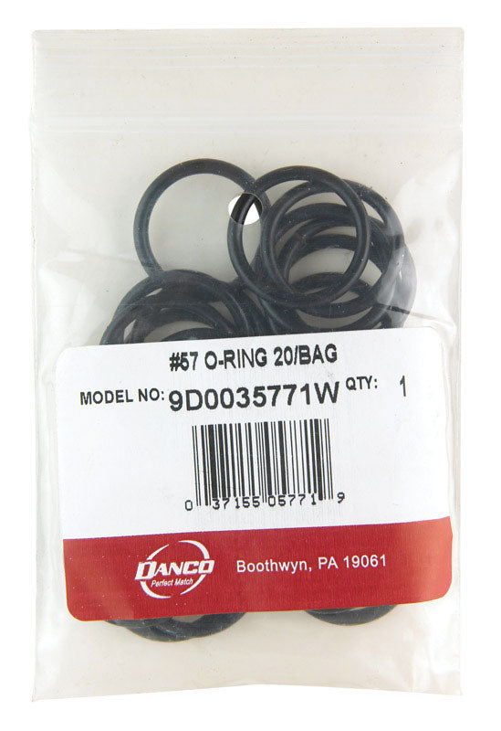 DANCO - Danco 1 in. D X 0.81 in. D Rubber O-Ring 20 pk