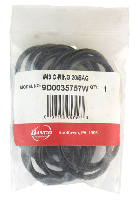 DANCO - Danco 1-3/8 in. D X 1-1/8 in. D Rubber O-Ring 20 pk