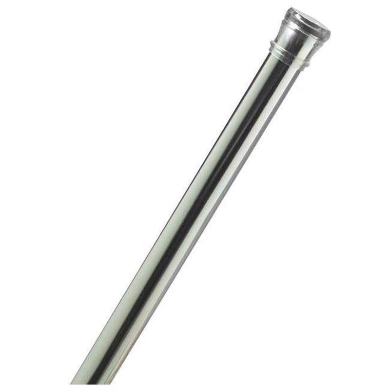 ZENNA HOME - Zenna Home Shower Curtain Rod 72 in. L Silver [506S]
