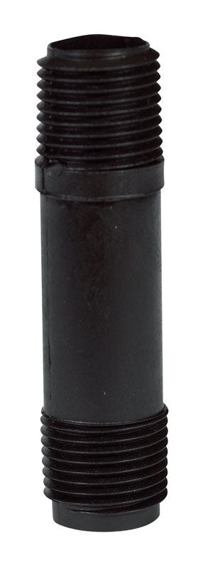 BK PRODUCTS - BK Products Schedule 40 1/2 in. MPT Polyethylene 2 in. Nipple 1 pk