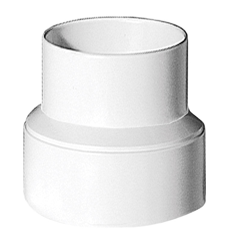 LAMBRO - Deflect-O 4 - 3 in. D White Plastic Increaser/Reducer