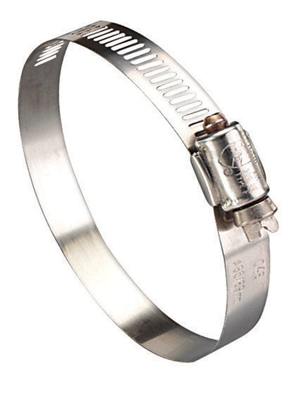 IDEAL - Ideal Hy Gear 1-1/16 in. 2 in. SAE 24 Silver Hose Clamp Stainless Steel Band - Case of 10