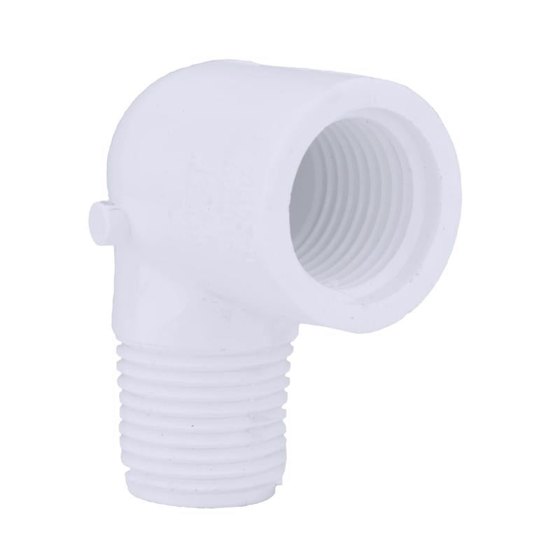 CHARLOTTE PIPE - Charlotte Pipe Schedule 40 1 in. MPT X 1 in. D FPT PVC 90 Degree Street Elbow 1 pk