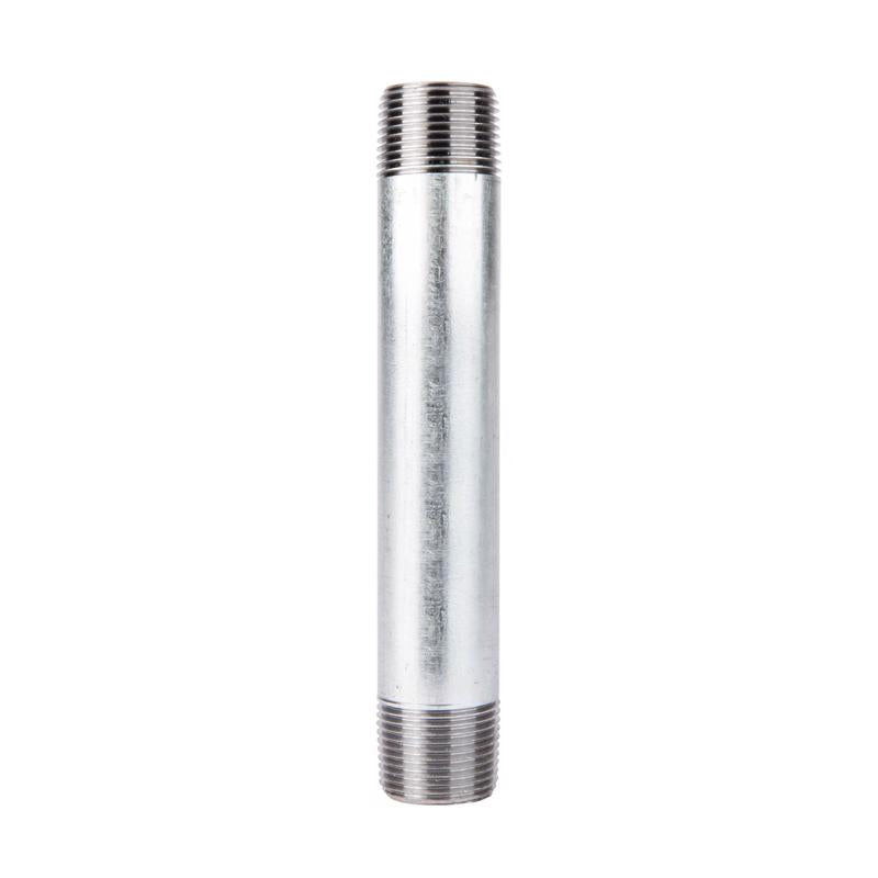 STZ INDUSTRIES - STZ Industries 1/4 in. MIP each X 1/4 in. D MIP Galvanized Steel 6 in. L Nipple - Case of 5