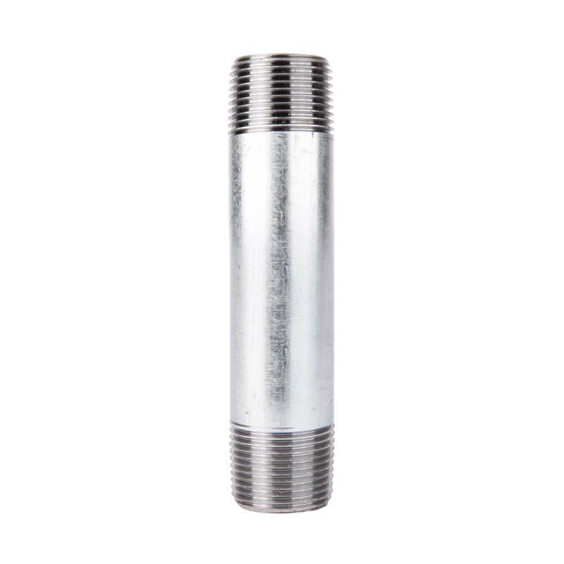 STZ INDUSTRIES - STZ Industries 3/4 in. MIP each X 3/4 in. D MIP Galvanized Steel 4-1/2 in. L Nipple - Case of 5