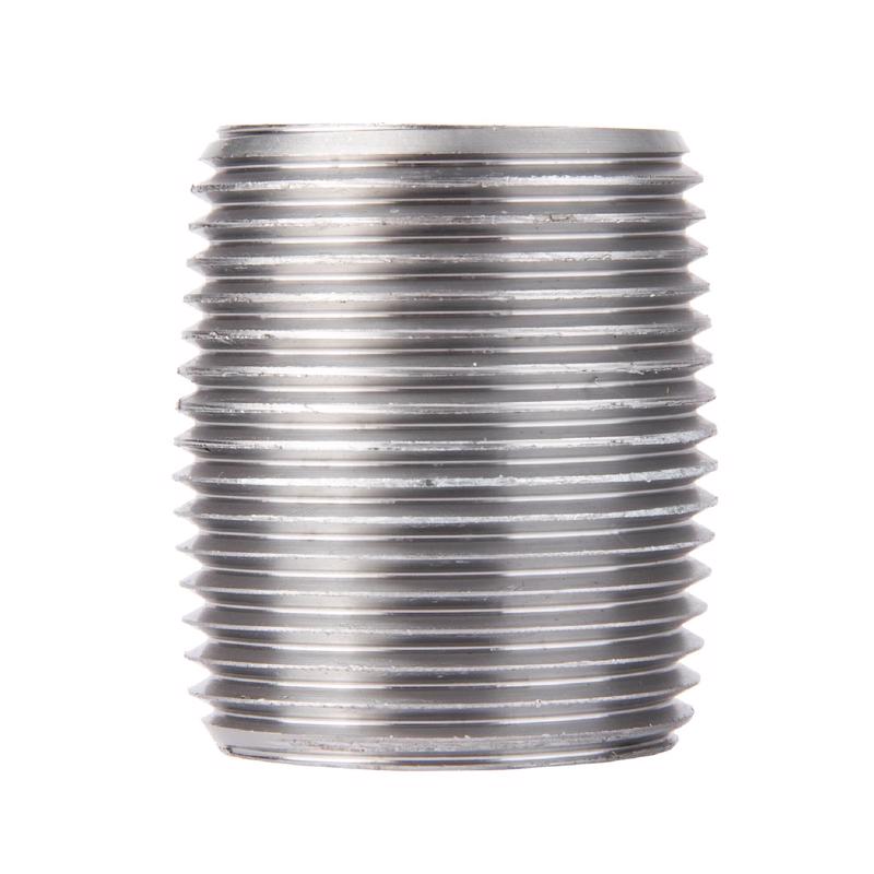 STZ INDUSTRIES - STZ Industries 1-1/2 in. MIP each X 1-1/2 in. D MIP Galvanized Steel Close Nipple
