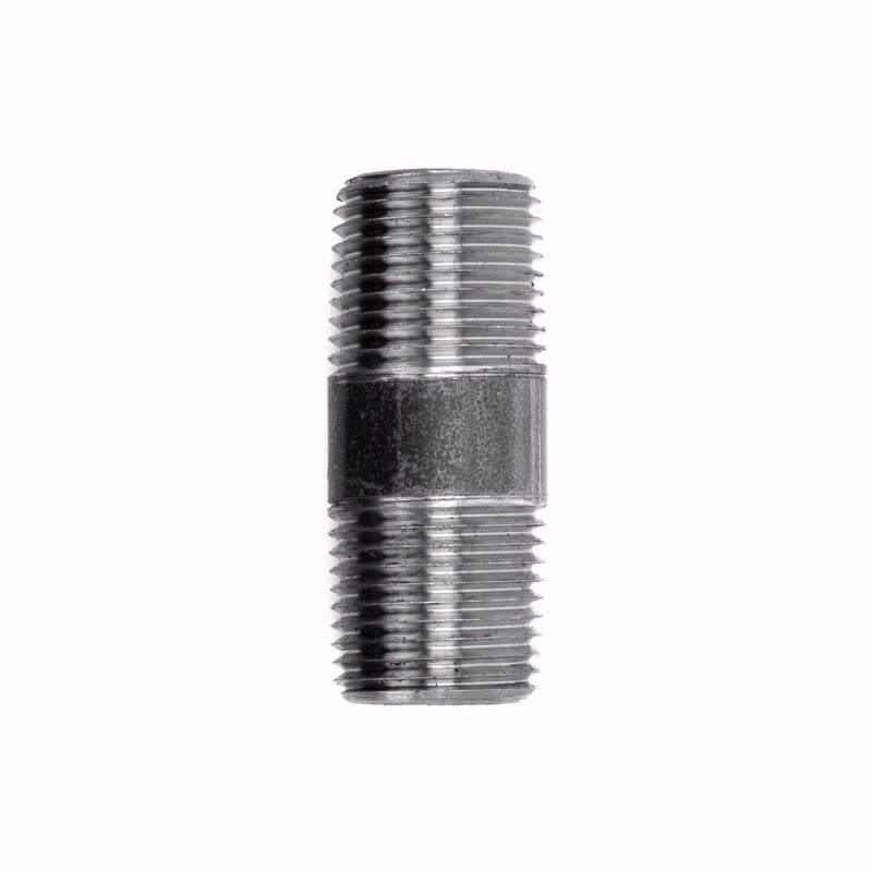 STZ INDUSTRIES - STZ Industries 1/4 in. MIP each X 1/4 in. D MIP Black Steel 2 in. L Nipple - Case of 5