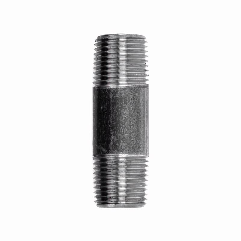 STZ INDUSTRIES - STZ Industries 1/4 in. MIP each X 1/4 in. D MIP Black Steel 2-1/2 in. L Nipple - Case of 5