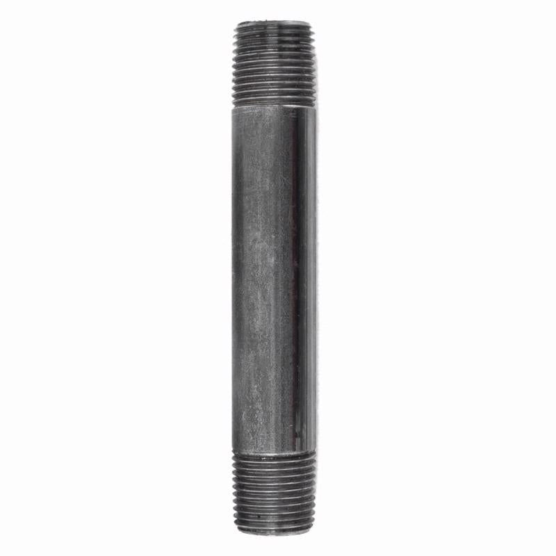 STZ INDUSTRIES - STZ Industries 1/4 in. MIP each X 1/4 in. D MIP Black Steel 5 in. L Nipple - Case of 5